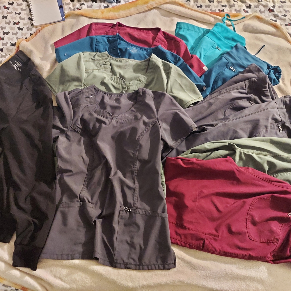Lot Of Cherokee Infinity Scrubs